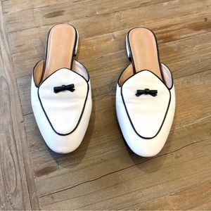 J crew leather mules size 6.5